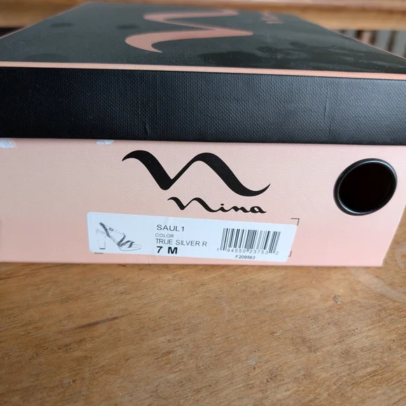 Glamorous Silver Rhinestone Heels - Picture 6 of 6